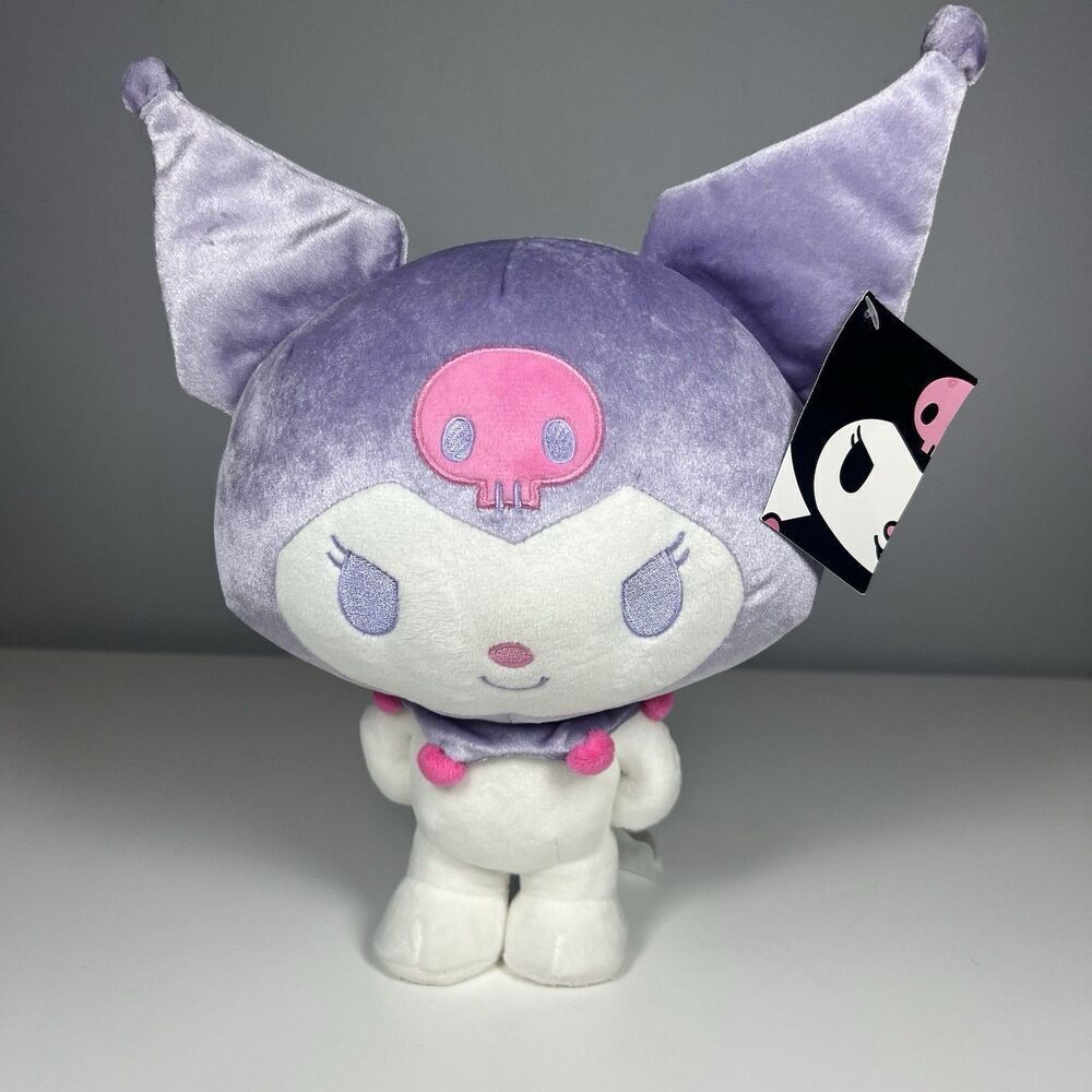 Sanrio Kuromi Plush GUND 2022 Lavender 12” Stuffed Animal Collectible Kawaii